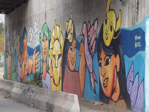 Nice highway underpass graffiti.